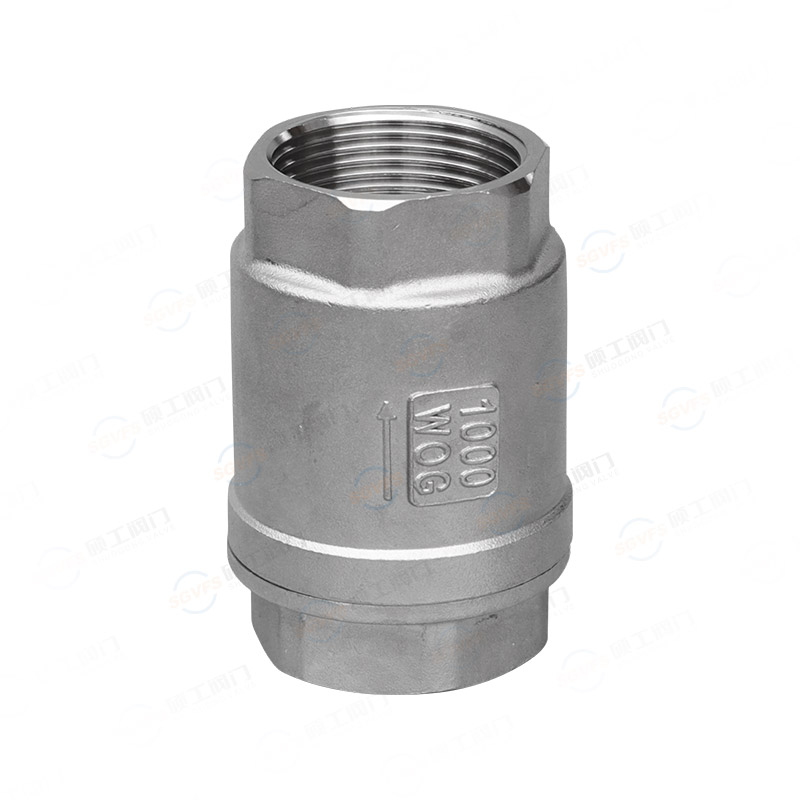 丝扣立式止回阀